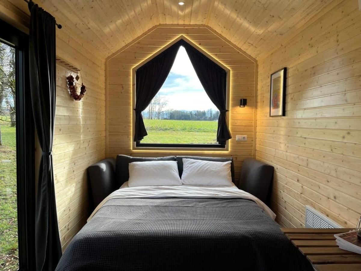 Lisi Grun Tiny House By Tiny Away Villa Sattledt Eksteriør billede