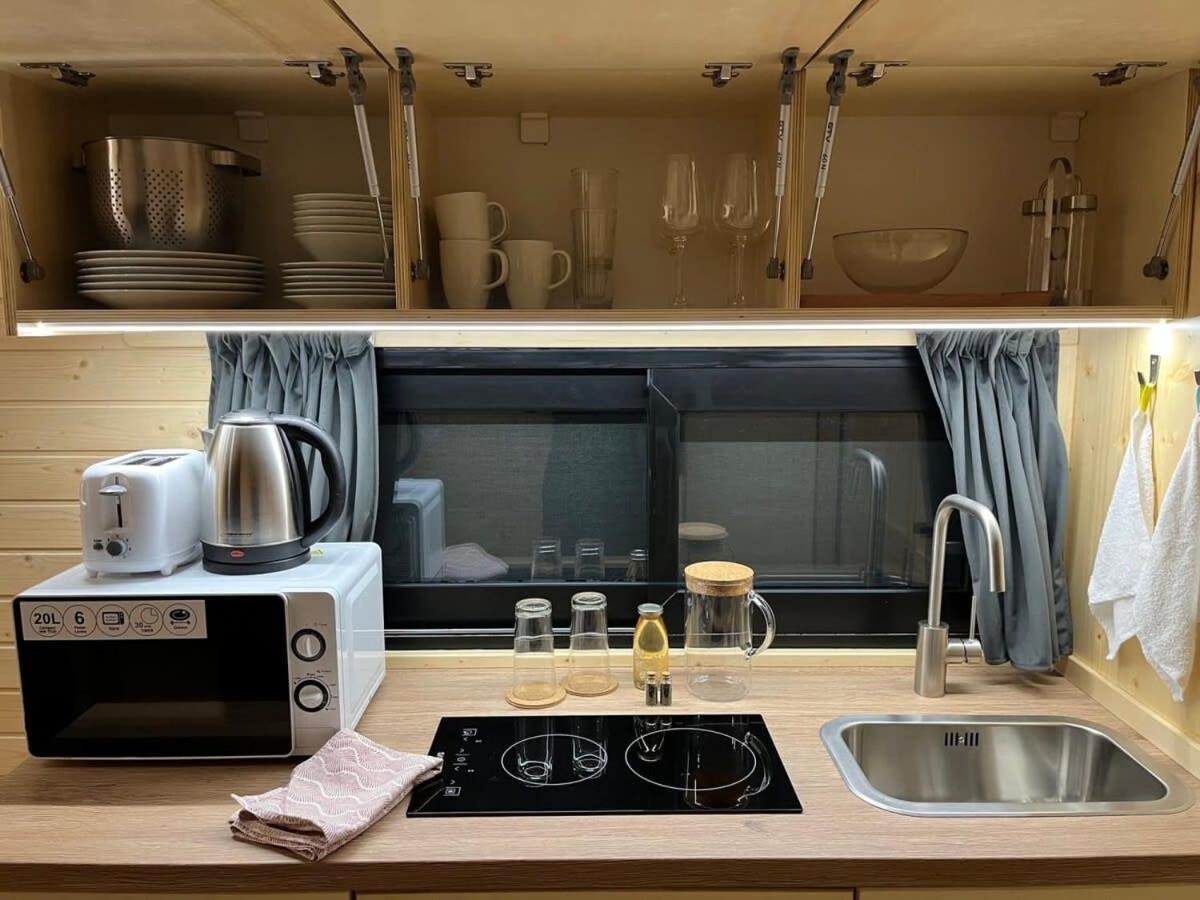 Lisi Grun Tiny House By Tiny Away Villa Sattledt Eksteriør billede